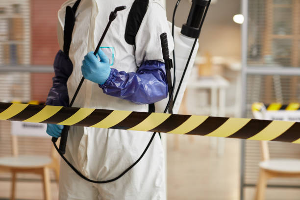 Professional Biohazard technician working in Fowler, CA